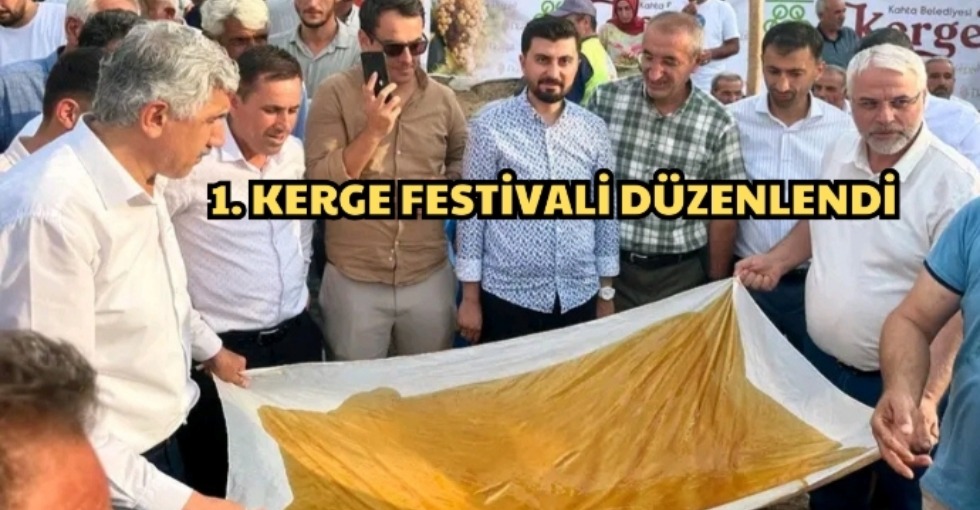 1. KERGE FESTİVALİ DÜZENLENDİ