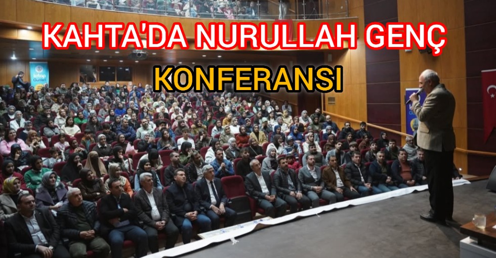 KAHTA'DA 'TAŞLARI YERİNDEN OYNAT' SÖYLEŞİSİ 