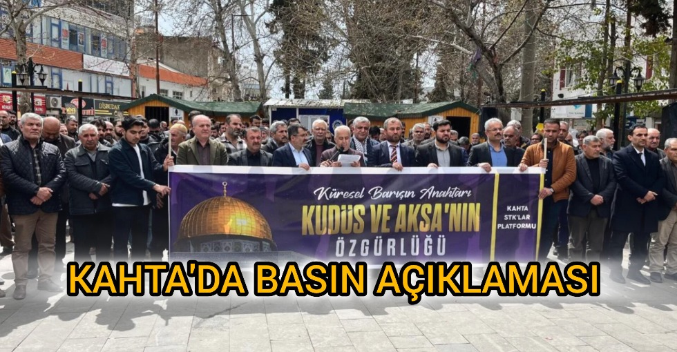 KAHTA STK PLATFORMU'NDAN ORTAK BASIN AÇIKLAMASI 